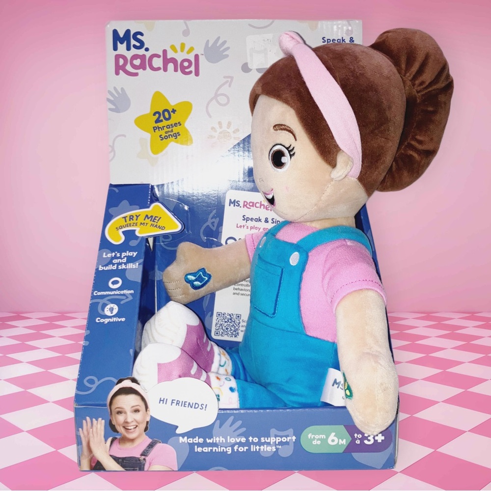 Ms. Rachel Plush - Cuddle & Comfort - NWT